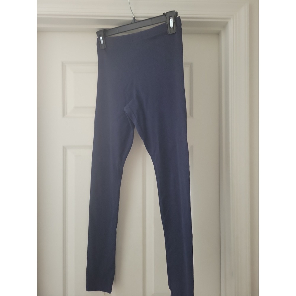 Old Navy Kids Navy Blue Ribbed Knit Leggings Size XXL 18